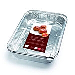 390  |  Aluminum tray  4pcs-260mmx190mmx56mm-19.2 grX4